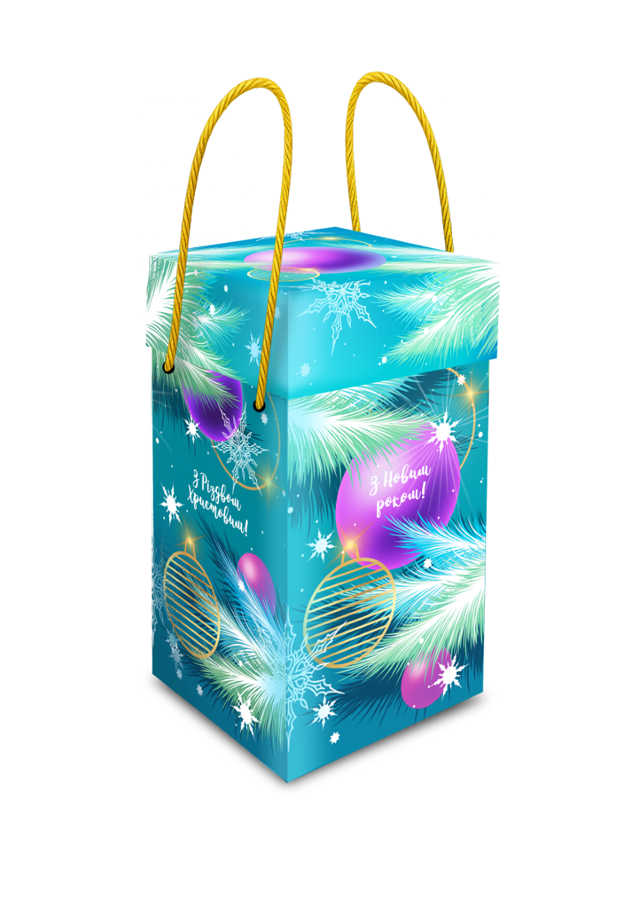 Новорічний подарунок NEW 2026 "Льодяна магія" 802 грам ТМ Майстерня подарунків